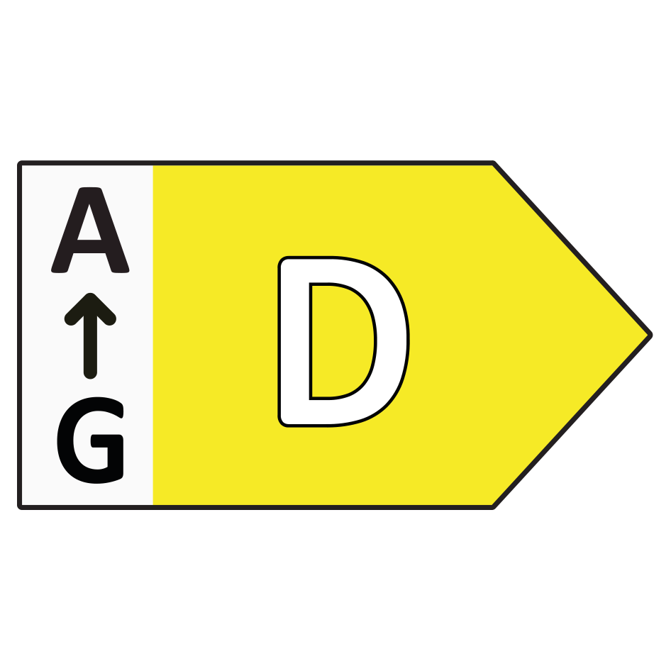 Minibar Smeg FAB5LPK5 ružová ľavý pánt - energetický štítok