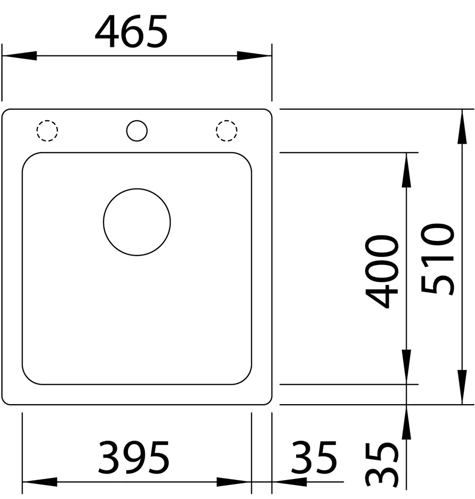 Blanco Naya 45 biela soft