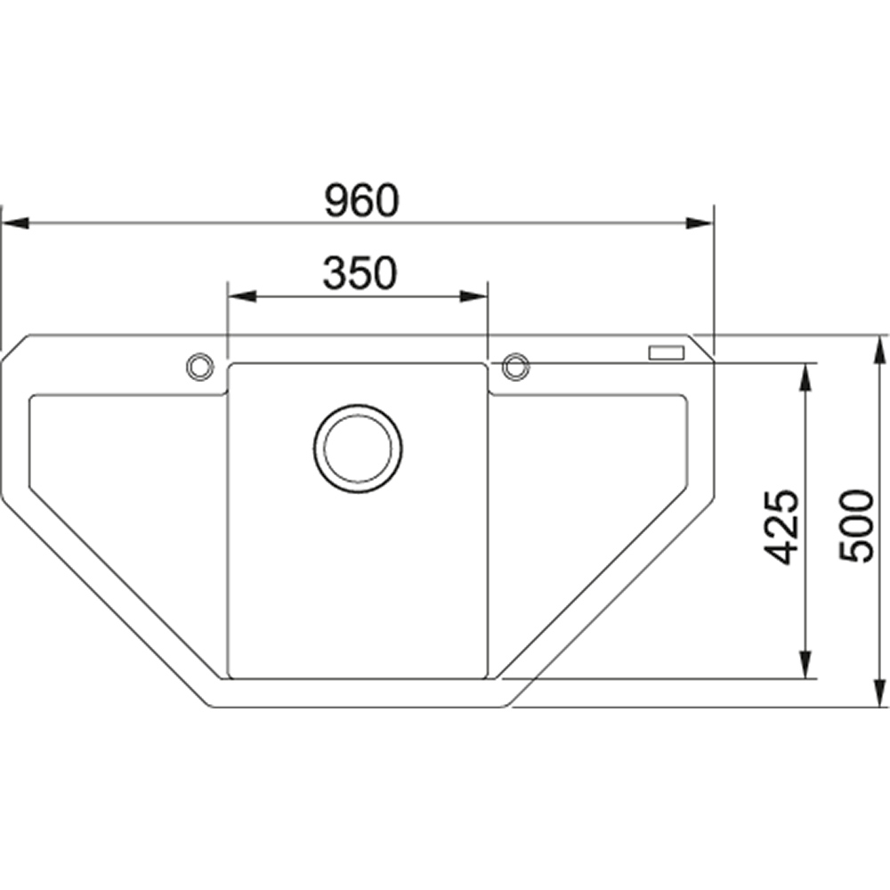 Franke Maris MRG 612 E Fragranit Kašmír