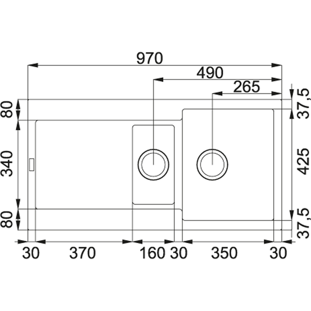 Franke Maris MRG 651 Fragranit Biely ľad