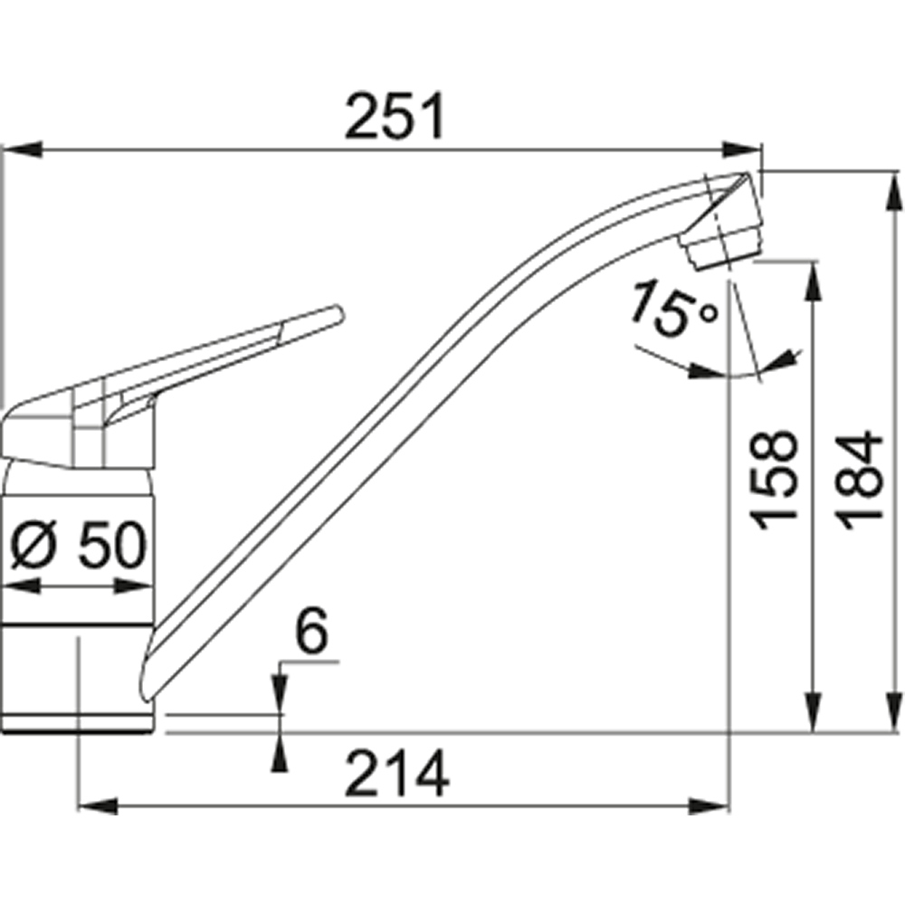 Franke FC 9541 Bez sprchy Chróm