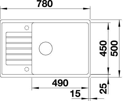 Blanco Zia XL 6 S Compact káva