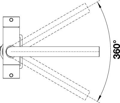 Blanco Fontas II imitácia nerez