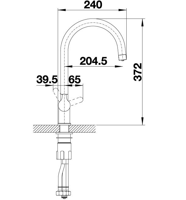 Blanco Trima sivá vulkán