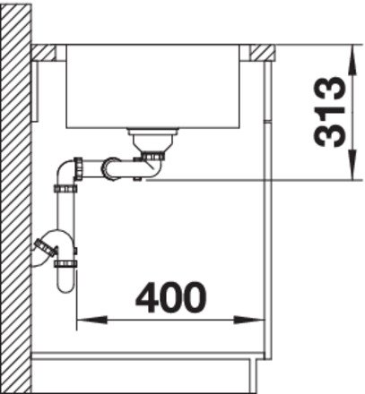 Blanco Classimo 8-IF nerez