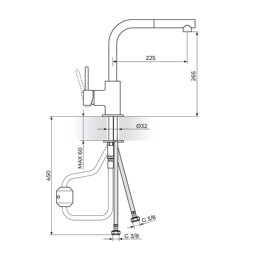 SET630 - Gránitový drez Blanco Legra XL 6 S biela soft + Kuchynská batéria Rosan Zerro JZ38601 chróm