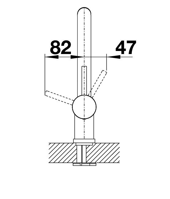 Blanco Linus antracit
