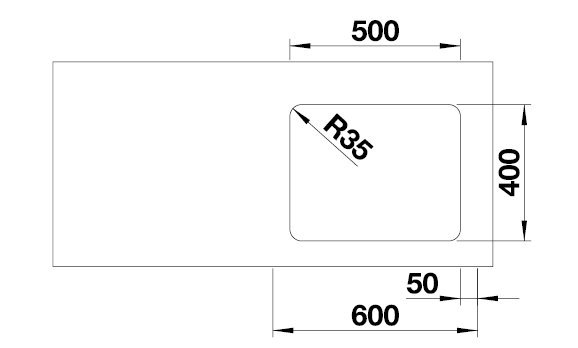 Blanco Etagon 500-U nerez