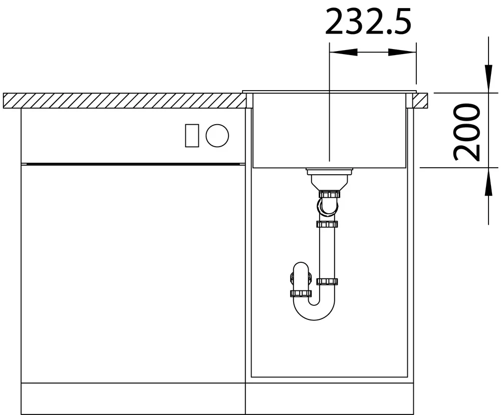 Blanco Naya 45 biela soft
