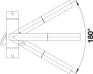 Blanco Fontas-S II tartufo výsuvná sprška