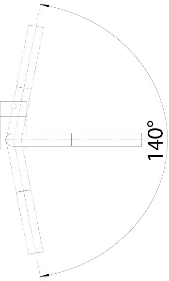 Blanco Linus-S káva výsuvná sprška