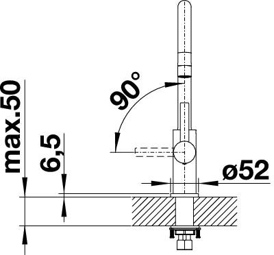 Blanco Candor leštený nerez
