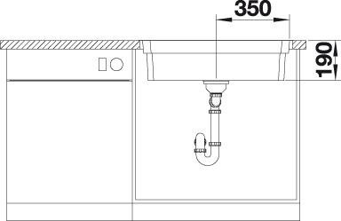 Blanco Etagon 700-IF/A nerez