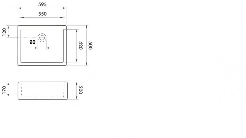 Chambord Farmhouse 595 biela