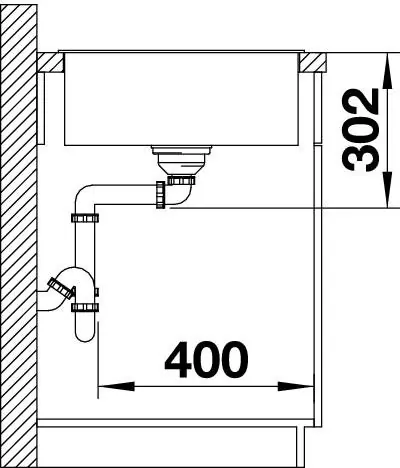 Blanco Axia III 45 S káva s excentrom + drevená krájacia doska