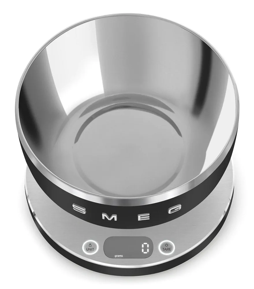 Digitálna kuchynská váha Smeg KSC01BLMWW čierna matná