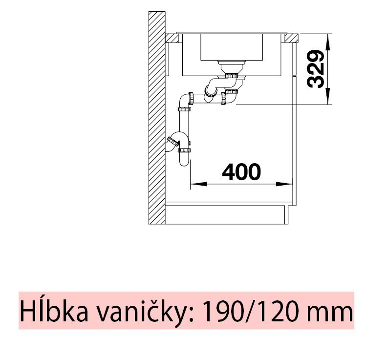 Blanco Legra 6 S biela