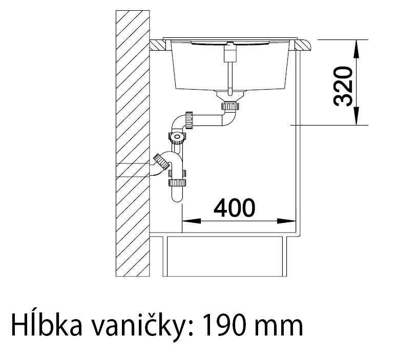 Blanco Metra XL 6 S čierna