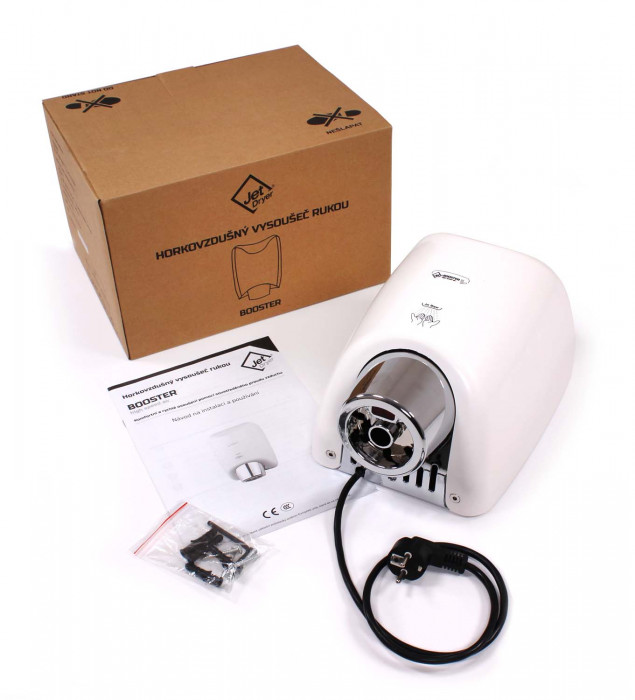 Jet Dryer Booster biely kov