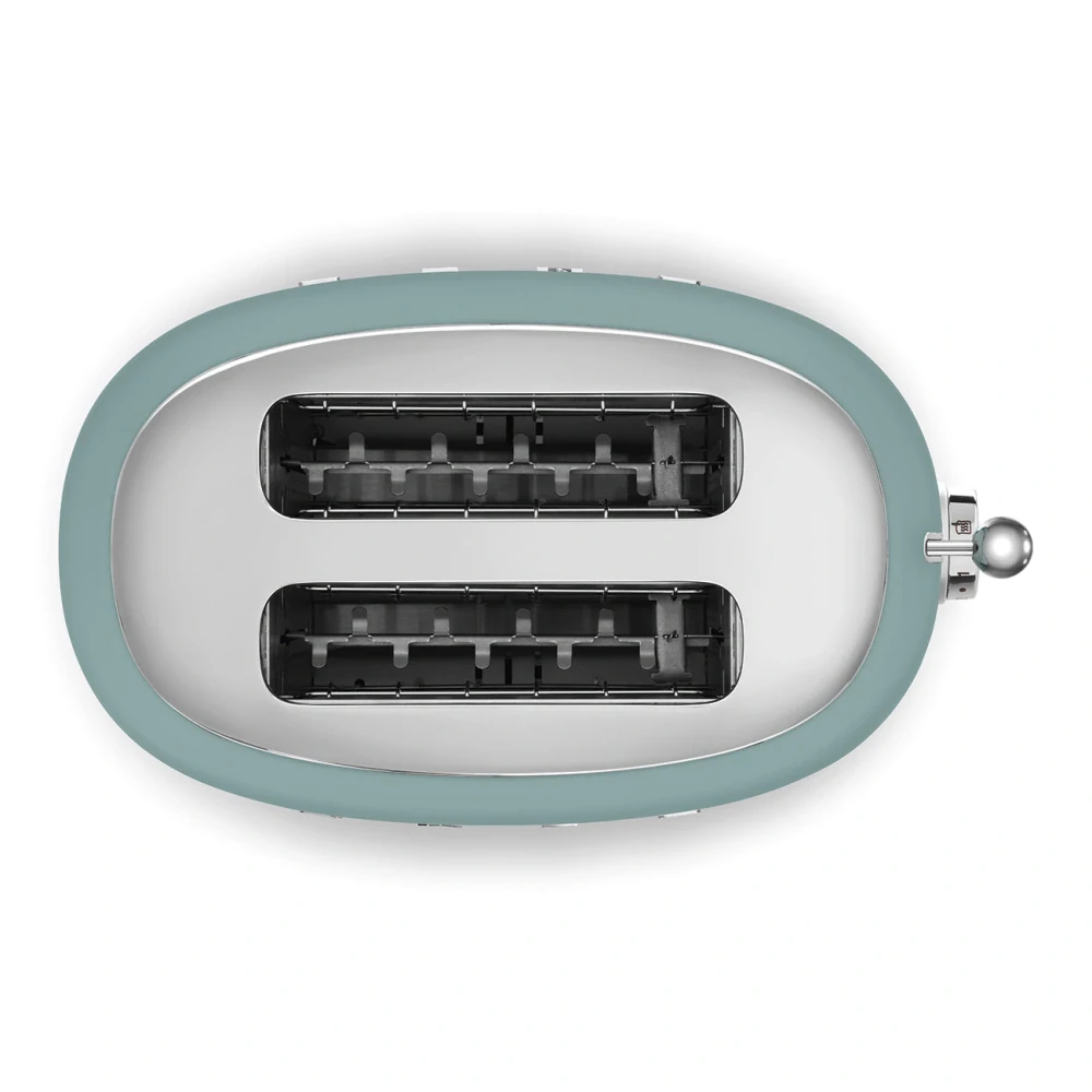 Hriankovač 2x2 Smeg TSF01EGMEU matná smaragdovo zelená