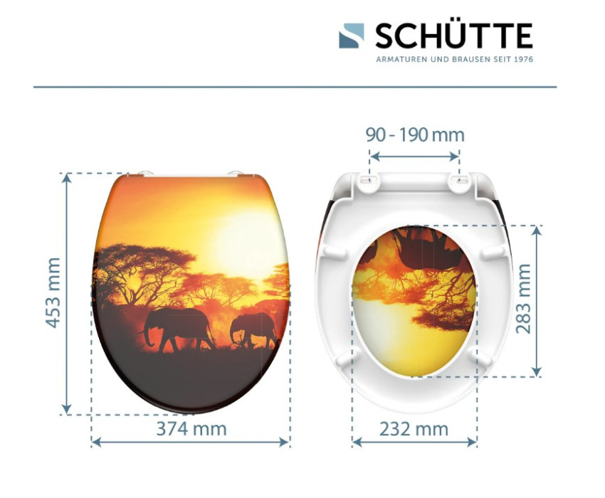 Schütte Africa | Duroplast, Soft Close