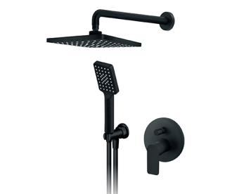 Sprchový set pod omietku Rosan S2 231601B čierna