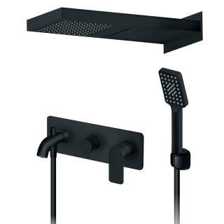 Sprchový set pod omietku Rosan S2 231709B čierna