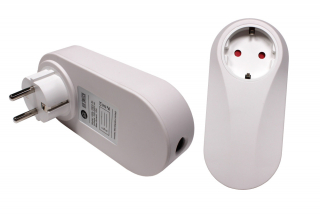 EcoMaster externá medzizásuvka s pneuspínačom. 220 -240V, max 10A