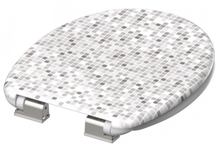 Schütte Mosaik Grau | Duroplast, Soft Close