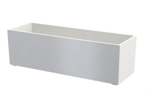 Granisil granitový kvetináč Kubi 90 cm biela