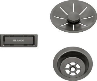 Blanco sada satin dark steel - pre jednu vaničku