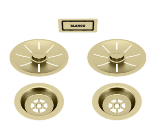 Blanco sada satin gold - pre dve vaničky