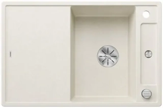 Blanco Axia III 45 S biela soft s excentrom + biela sklenená krájacia doska