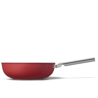 Nepřilnavý wok Smeg CKFW3001RDM červená