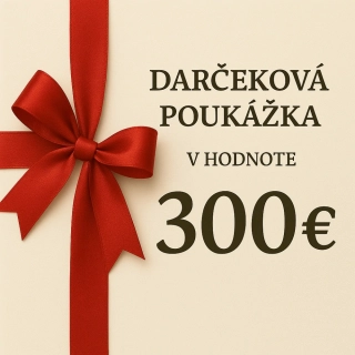 Darčeková poukážka v hodnote 300 €