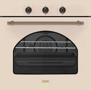 Vstavaná rúra Evido Rustic-O 6C krémová