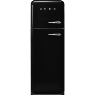 Kombinovaná chladnička s mrazičkou Smeg FAB30LBL5 čierna ľavý pánt