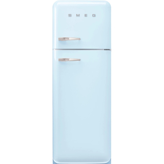 Kombinovaná chladnička s mrazičkou Smeg FAB30RPB5 pastel modrá pravý pánt