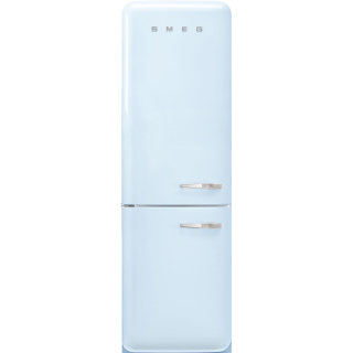 Kombinovaná chladnička s mrazničkou Smeg FAB32LPB5 pastel modrá ľavý pánt