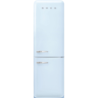 Kombinovaná chladnička s mrazničkou Smeg FAB32RPB5 pastel modrá pravý pánt