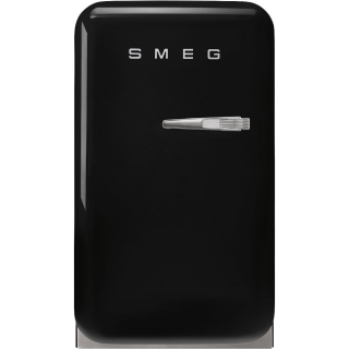 Minibar Smeg FAB5LBL5 čierna ľavý pánt