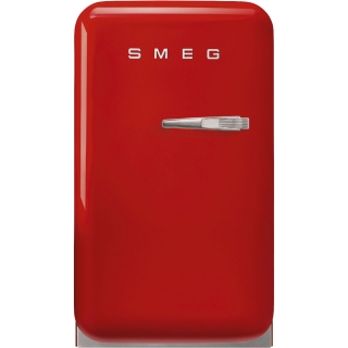Minibar Smeg FAB5LRD5 červená ľavý pánt