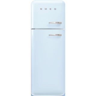 Kombinovaná chladnička s mrazičkou Smeg FAB30LPB5 pastel modrá ľavý pánt