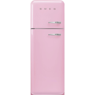Kombinovaná chladnička s mrazičkou Smeg FAB30LPK5 ružová ľavý pánt