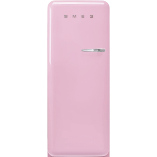 Chladnička s mraziacim boxom Smeg FAB28LPK5 ružová ľavý pánt