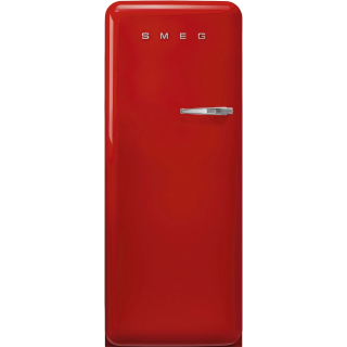 Chladnička s mraziacim boxom Smeg FAB28LRD5 červená ľavý pánt