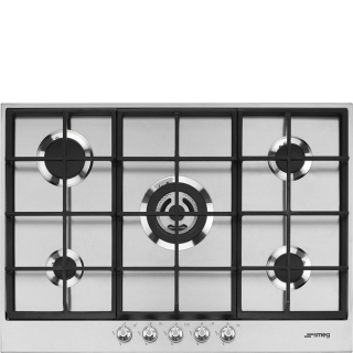 Plynová varná doska Smeg Linea PX175 nerez