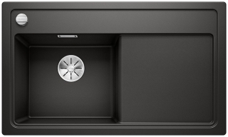 Blanco Zenar 45 S čierna s excentrom vanička vľavo