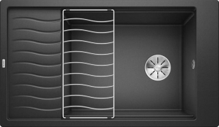 Blanco Elon XL 8 S antracit + odkvapkávacia nerezová mriežka